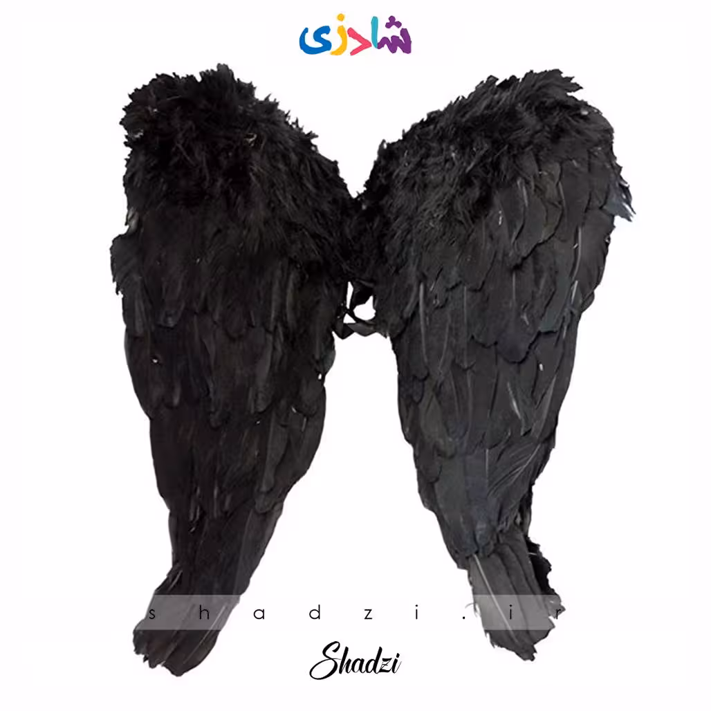 بال فرشته هالووین بزرگ (در 2رنگ)