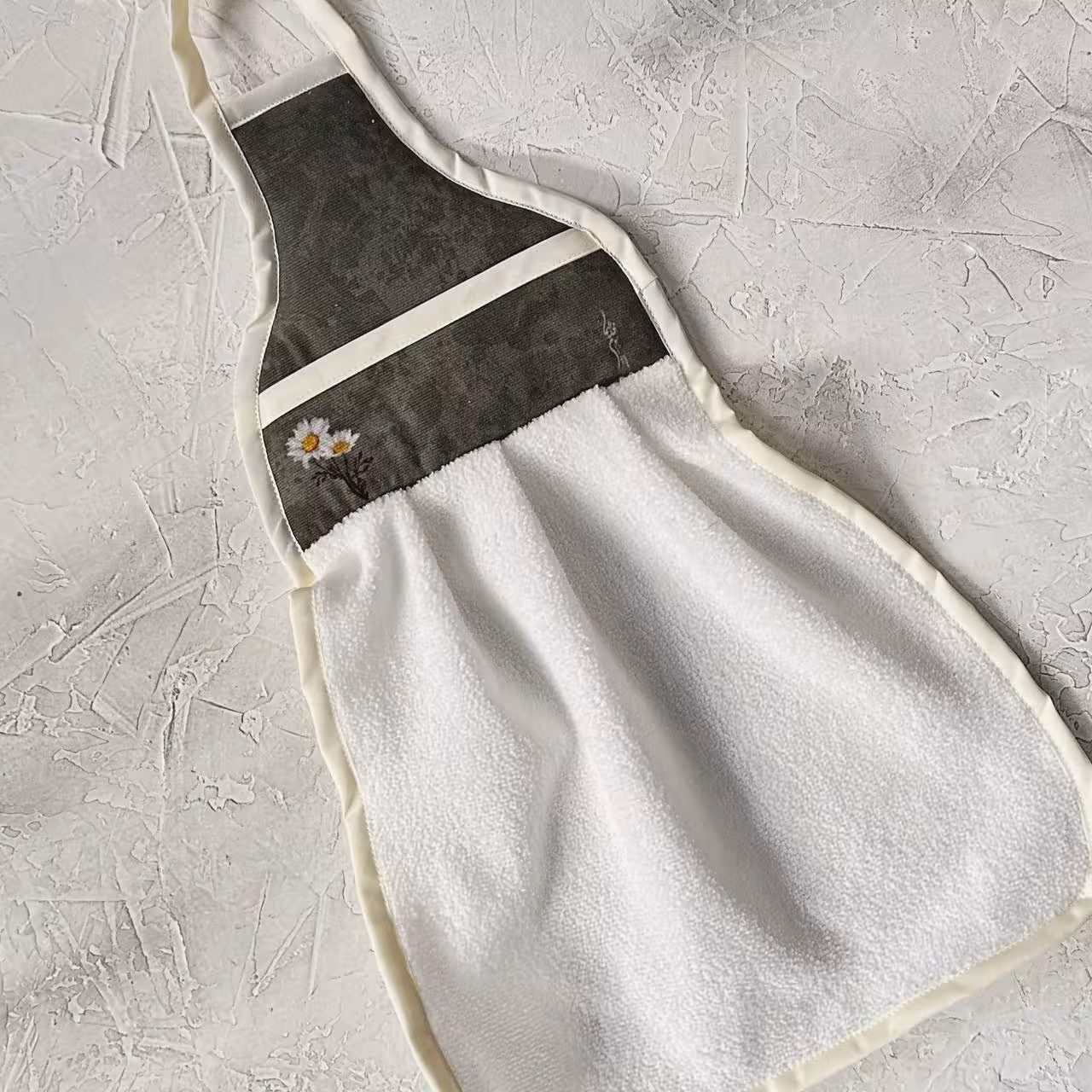 حوله مخمل بابونه - طرح 97