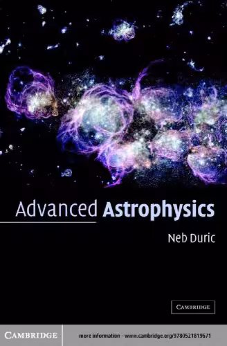 خرید و دانلود نسخه کامل کتاب Advanced astrophysics