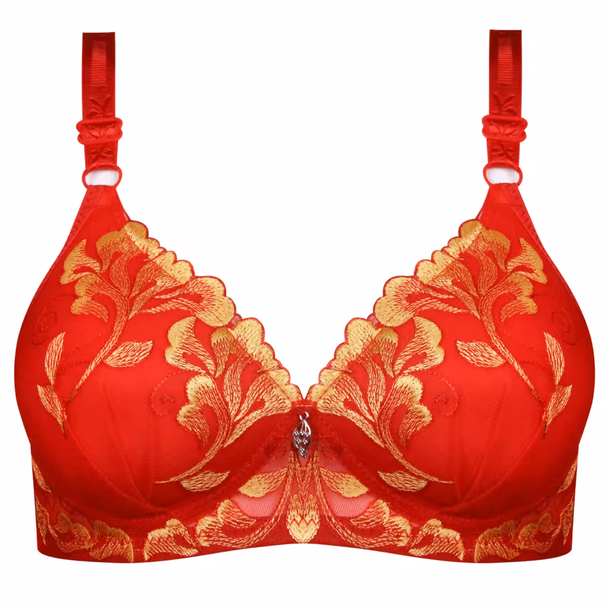 سوتین بدون فنر زنانه  رنگ قرمز مدل 5269-A19