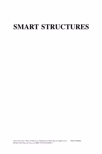 خرید و دانلود نسخه کامل کتاب Smart Structures: Physical Behaviour, Mathematical Modelling and Applications
