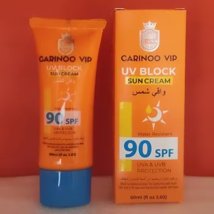کرم ضد آفتاب Carino VIP spf 90