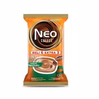 قهوه فوری نئوکافه Neo Coffee مدل کارامل ماکیاتو بسته 9 عددی
