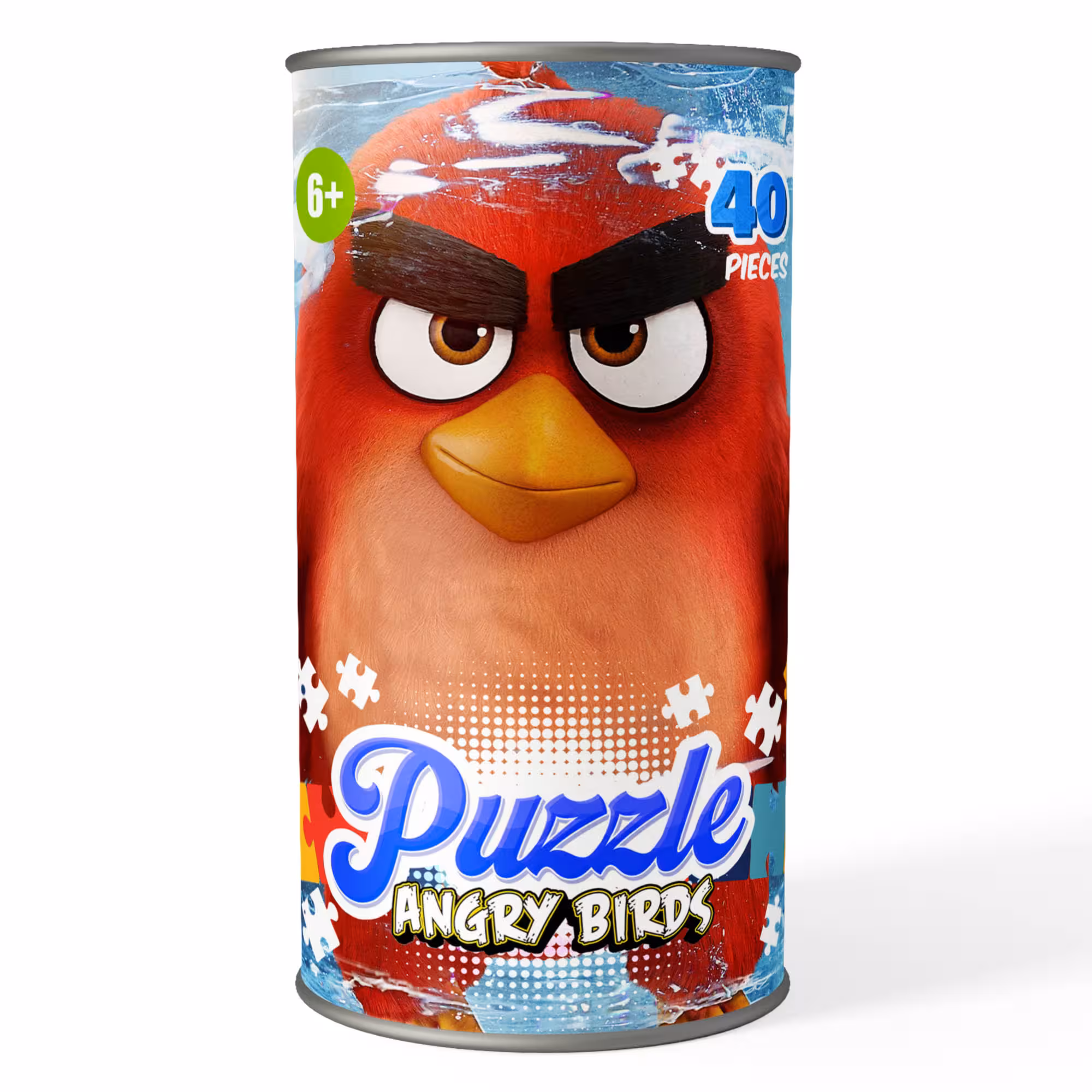 پازل 40 تکه کارتون انگری برد