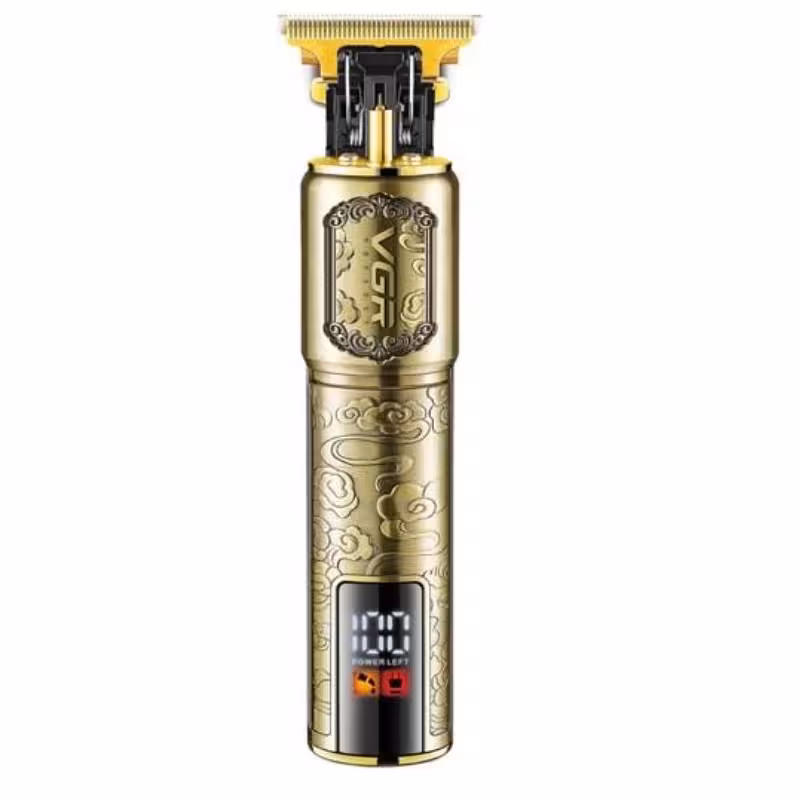 ماشین اصلاح خط زن VGR 073 نسخه اورجینال با نمایشگر شارژ مدل سلطنتی