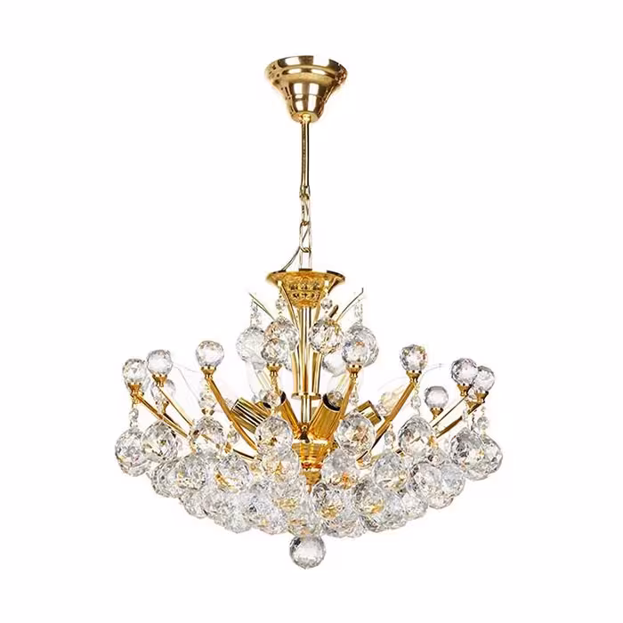 لوستر کریستالی چشمه نور ۷ شعله کد H6635/40