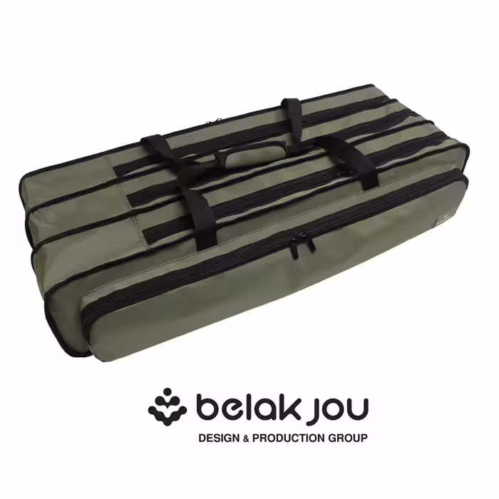 کیف ماهیگیری سه خانه مدل فوم دار بلک ژو – گرید سوپر اقتصادی