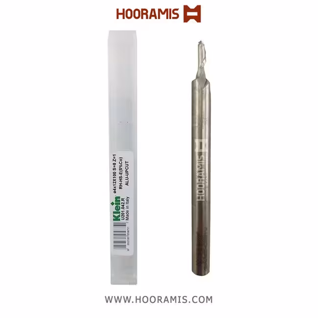 مته عمومی تک کاناله 8*100*12*4 از جنس HSS-E برند Klein ایتالیا