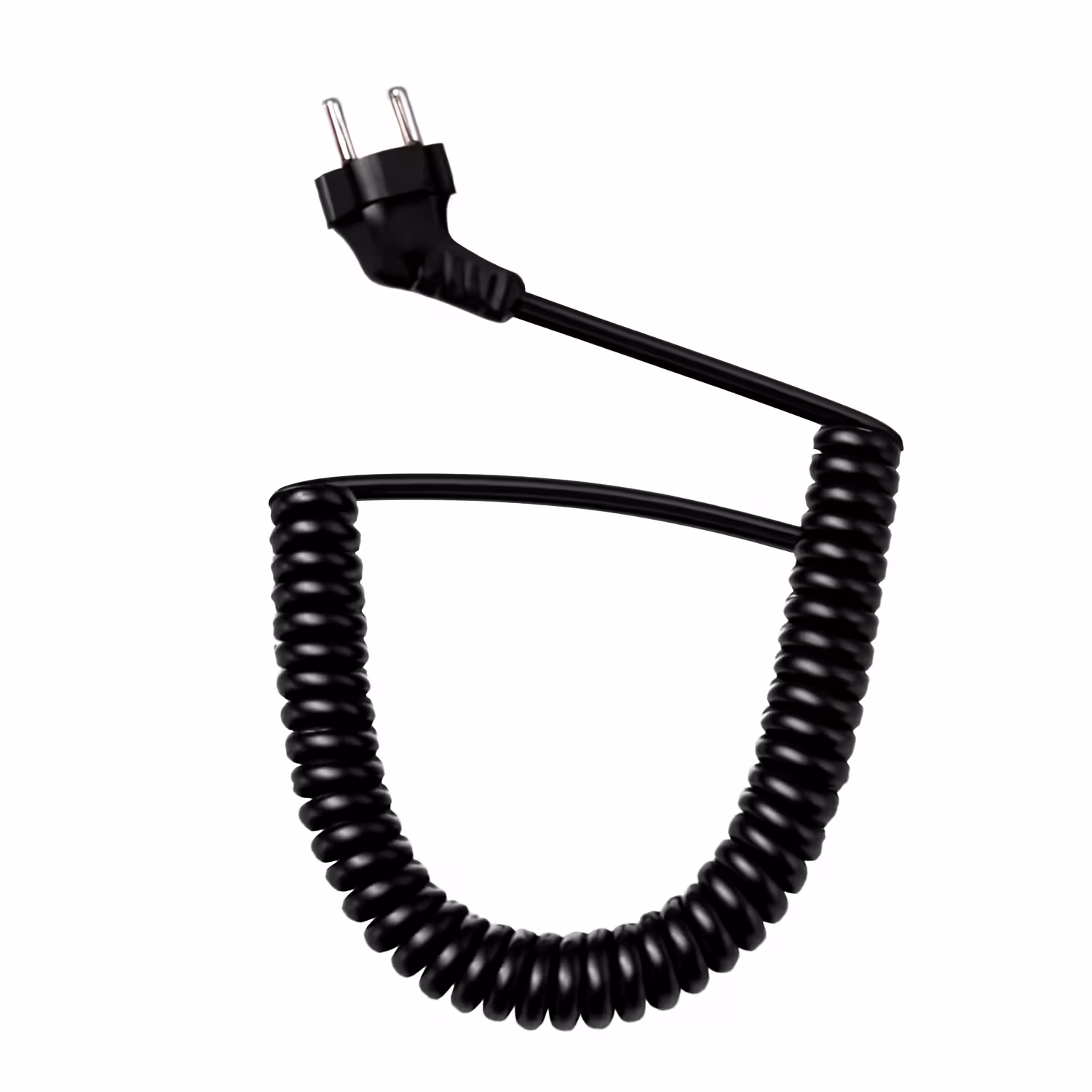 کابل پاور فنری دوشاخه دار 2 رشته 16AWG آمپر بالا – خارجی