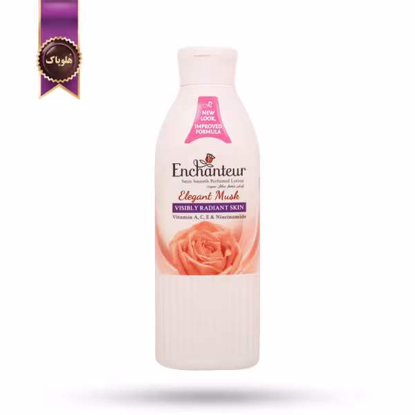 لوسیون بدن انشانتور Enchanteur مدل رایحه‌ بر پایه مشک Elegant Musk حجم 250 میلی لیتر (اورجینال)