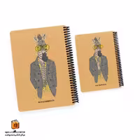 دفتر و دفترچه کرافت حیوانات دات نوت طرح گورخر (dotnote)