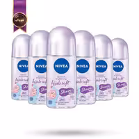 6 عدد مام رول ضدتعریق زنانه نیوا NIVEA مدل نرم کننده مخصوص بانوان محجبه Hijab Soft حجم 50 میلی‌ لیتر (اورجینال)