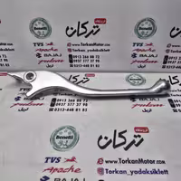 کتی ( دسته ) ترمز موتور تریل فلات پرواز طرح سی ار اف crf ( استیل نقره ای ) اصلی