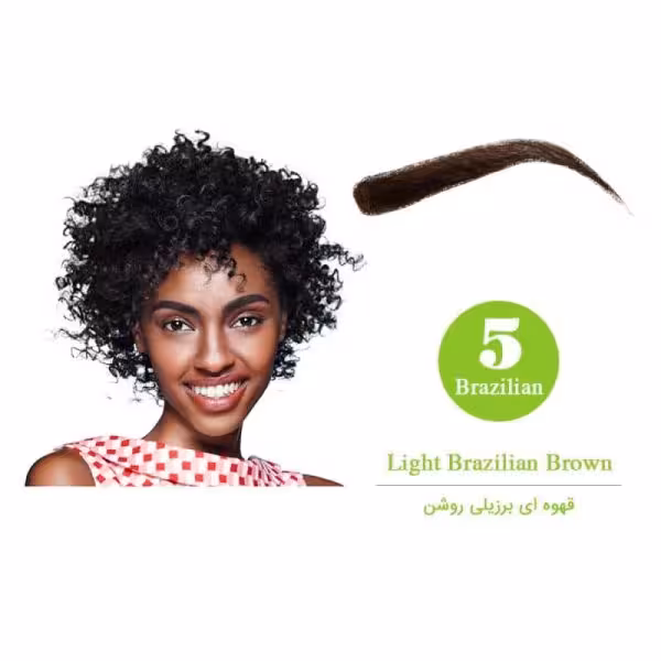 رنگ ابروی مارال 15 میل شماره 5