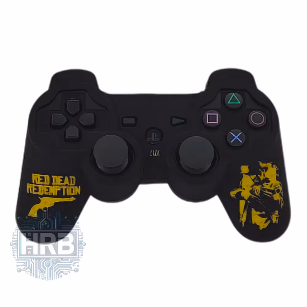 روکش دسته ژله ای PS2/PS3 طرح Red Dead Redemption