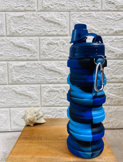 قمقمه سیلیکونی تاشو ابرنگی6