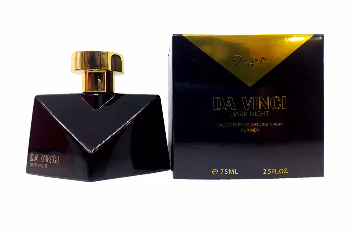 ادو پرفیوم مردانه ژک ساف مدل داوینچی دارک نایت Da Vinci Dark Night