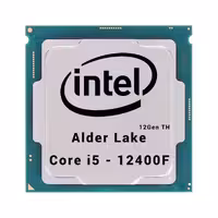 پردازنده اینتل مدل Core i5 12400F بدون جعبه