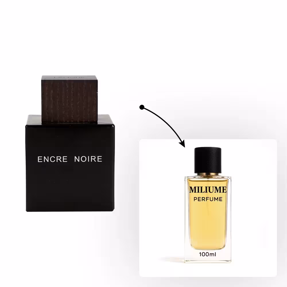 اسانس عطر Lalique Encre Noire برند RenneTouch - کد 1444 - لالیک انکر نویر 100ML - میلیوم پرفیوم