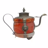 قوری سنگ عقیق قرمز زاور ورشو