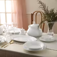 سرویس چینی زرین طرح لومیو 108 پارچه