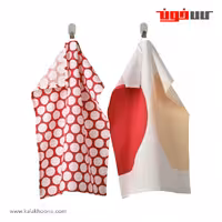 ست 2 تایی دستمال آشپزخانه ایکیا مدل SNÖKRABBA