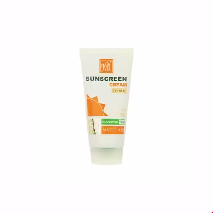 کرم ضد آفتاب SPF50 اسپات گارد مات فاقد چربی رنگی مای 50 میلی لیتری