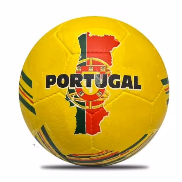 توپ فوتبال لاستیکی سایز4 بتا طرح پرتقال رونالدو