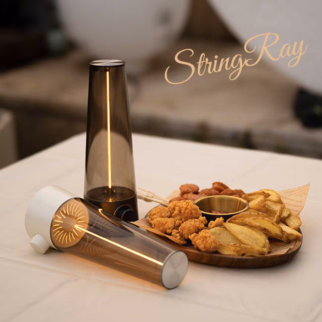 چراغ‌خواب خطی رومیزی شارژی WB-5