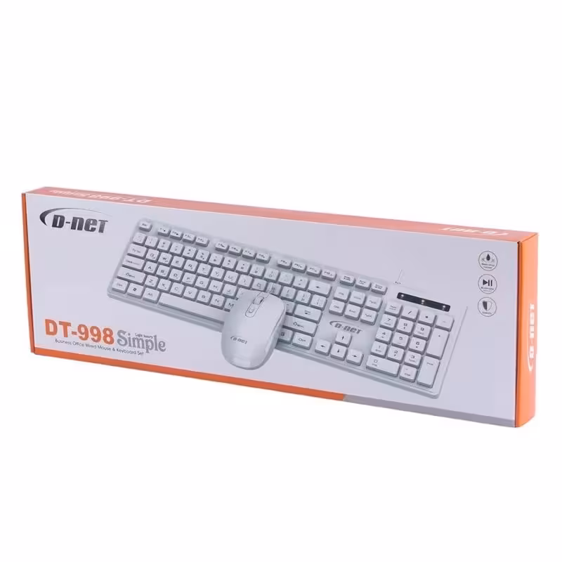 کیبورد و ماوس دی-نت مدل DT-998