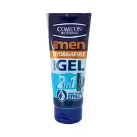 ژل اصلاح مردانه 2 در 1 آبرسان و ضد حساسیت 175 میلی لیتر کامان