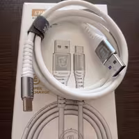 کابل شارژ (گارانتی دار ) سی EC-03 اپیمکس ، در رنگ های سفید و سیاه ،