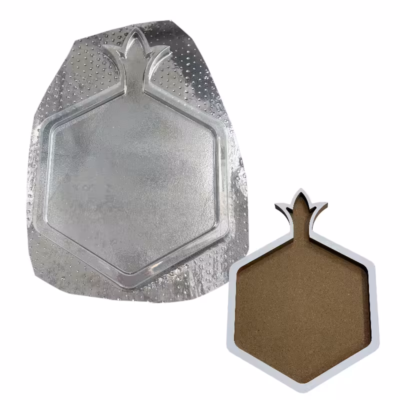 قالب طلقی انار لبه دار 21 در 30 سانت