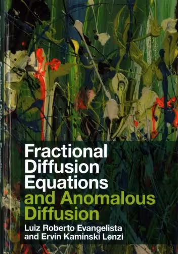 خرید و دانلود نسخه کامل کتاب Fractional Diffusion Equations and Anomalous Diffusion