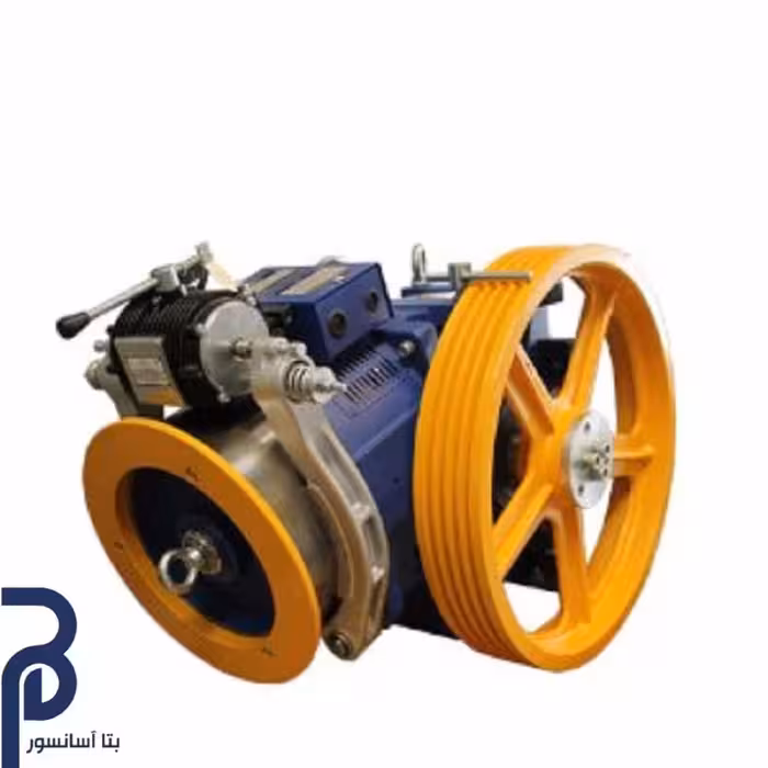 موتور گیربکس آسانسور کوپل IR20 – توان 7.5kw و 3VF و سرعت 1m/s