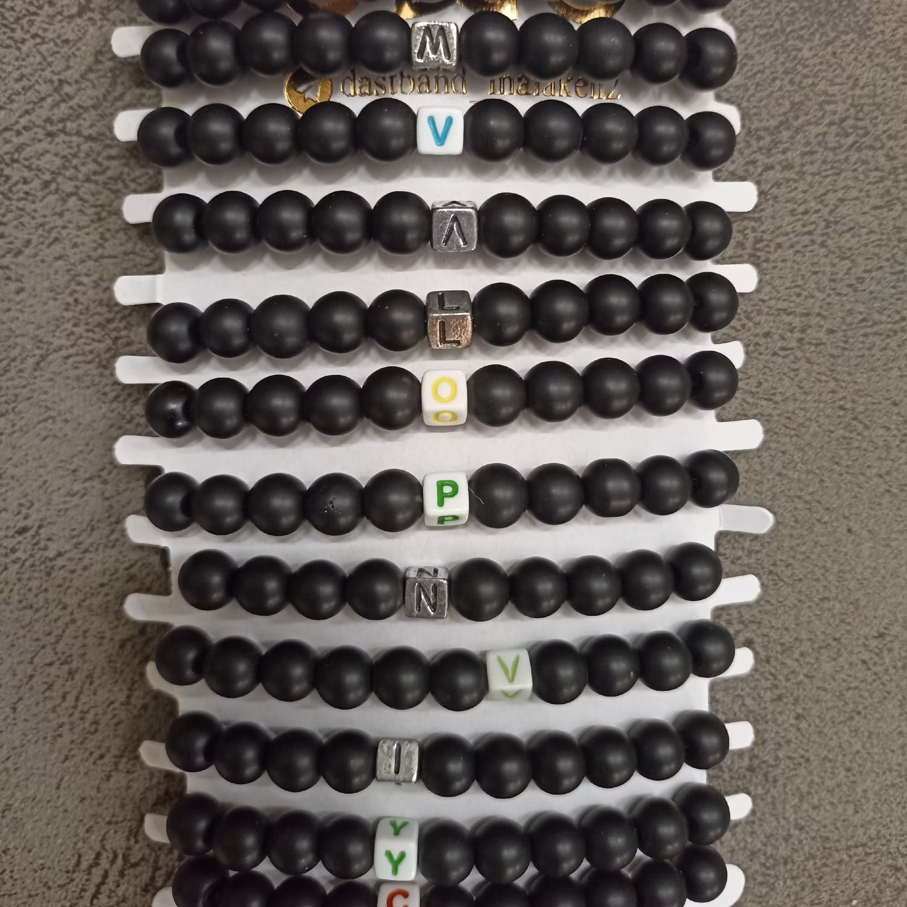 دستبند حروف
