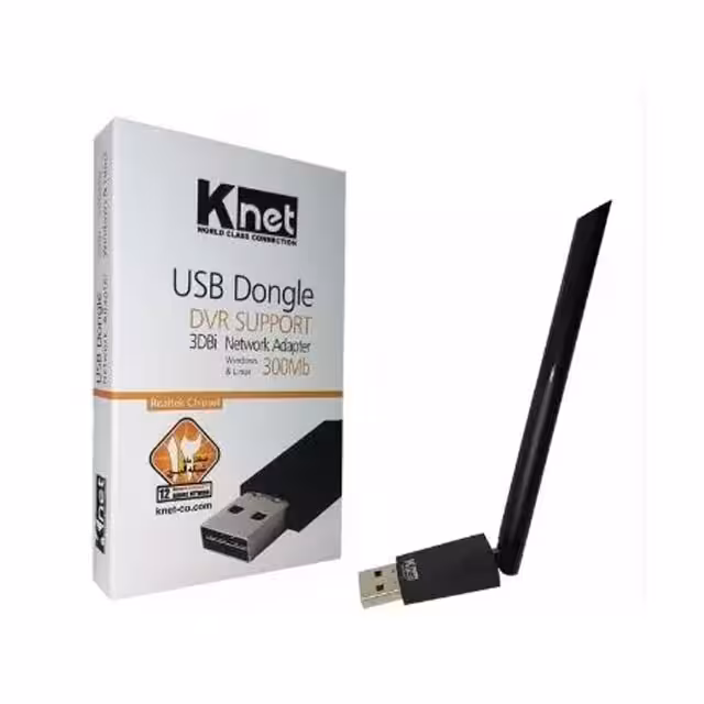 دانگل Wifi شبکه آنتن دار مدل Knet 3DBI 300Mb DVR