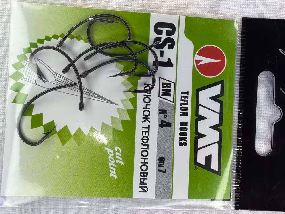 قلاب ماهیگیری کروشانک برند VMC فرانسه سایز 6