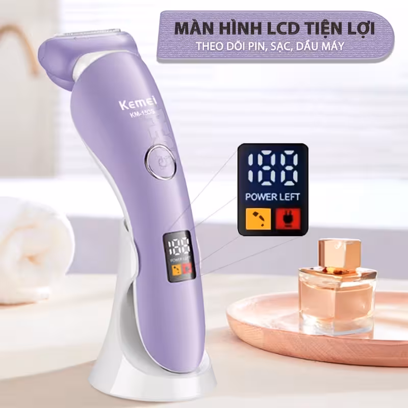 ماشین اصلاح بدن بانوان کیمی مدل KM-1539