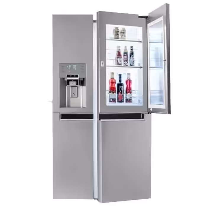 یخچال فریزر ساید بای ساید دوو مدل Sinsun سینسان سه درب ARSXi30-10S استیل