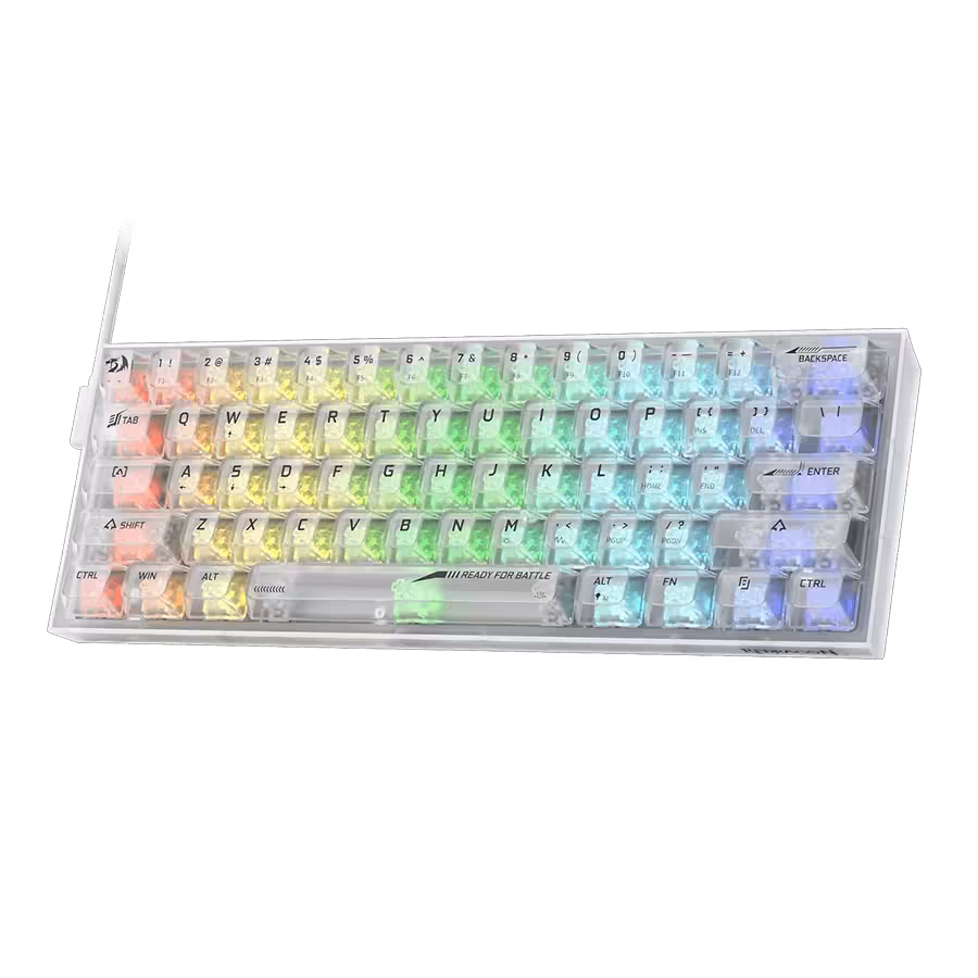 کیبورد مکانیکال گیمینگ ردراگون Redragon K617CT White RGB