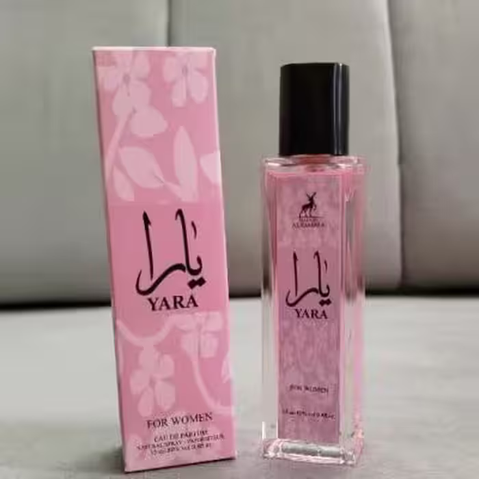 عطر ادکلن یارا صورتی 35 میل الحمبرا