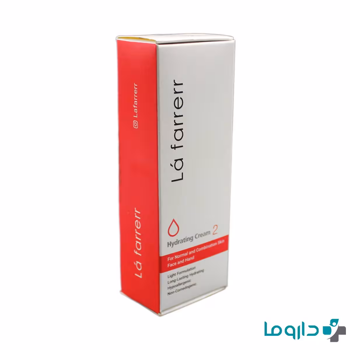 کرم مرطوب کننده صورت و دست لافارر مخصوص پوست های نرمال و مختلط