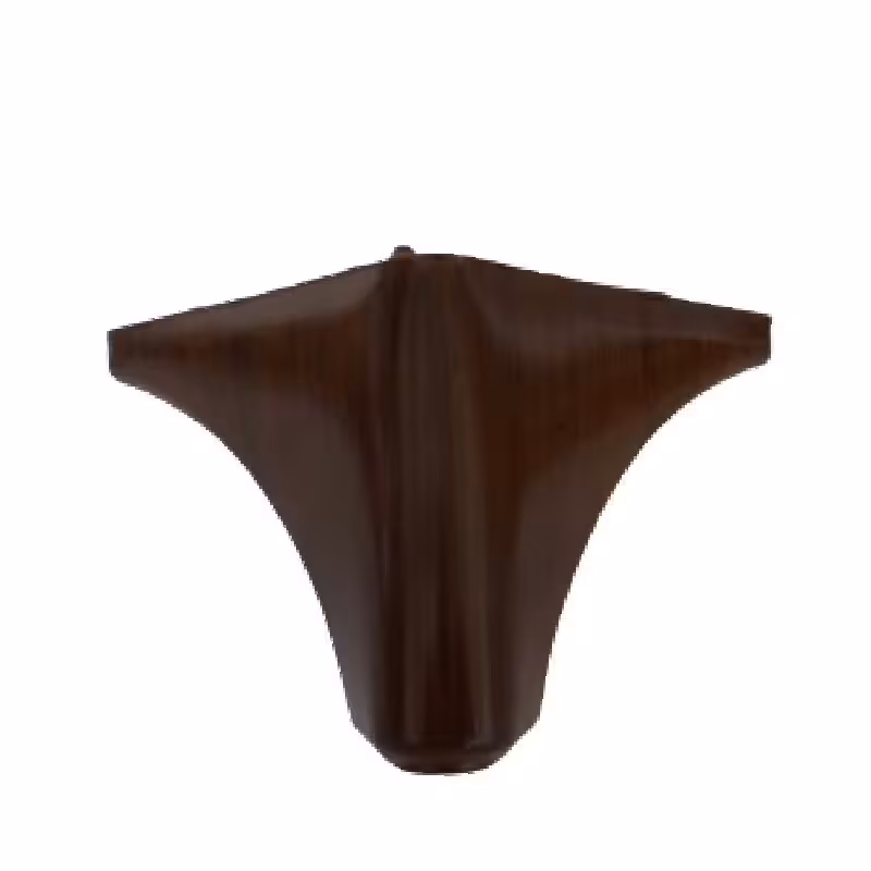 پایه مبل رنگ قهوه ای خط دار بسته 4 عددی