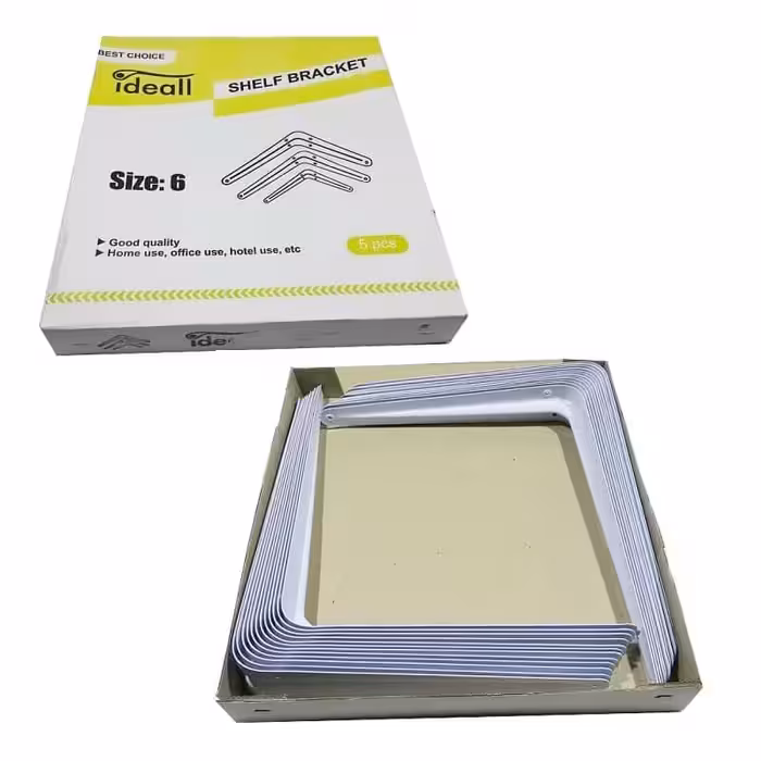 گونیا دیواری سایز 6 بسته 24 عددی Ideall آیدیل OSGN-004