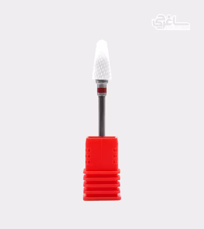 سر سوهان سرامیکی نوار قرمز کاجی F umbrella s کد 08