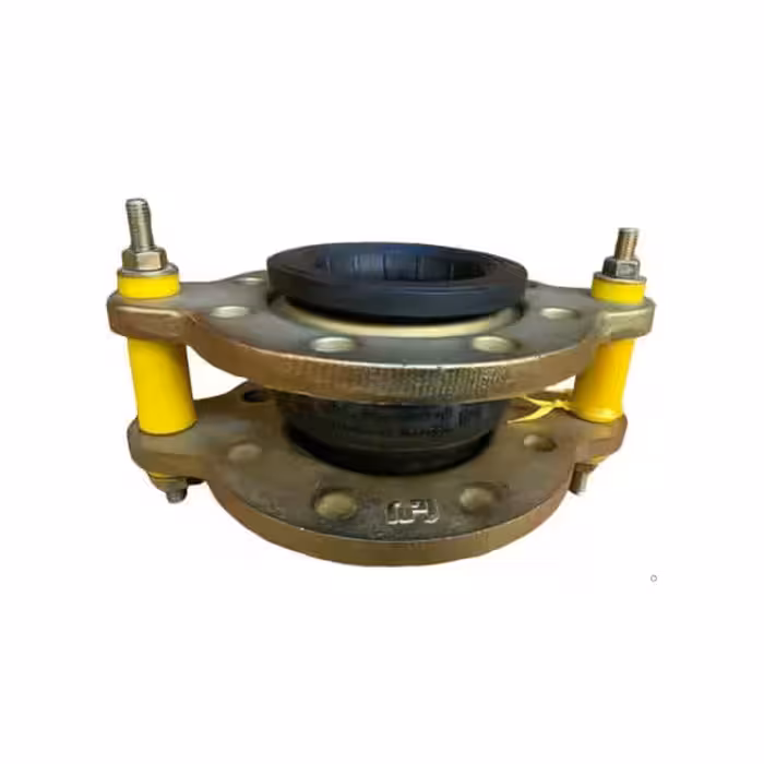 لرزه گیر مارک زرد 4 اینچی PN16 ارتعاشات صنعتی ایران