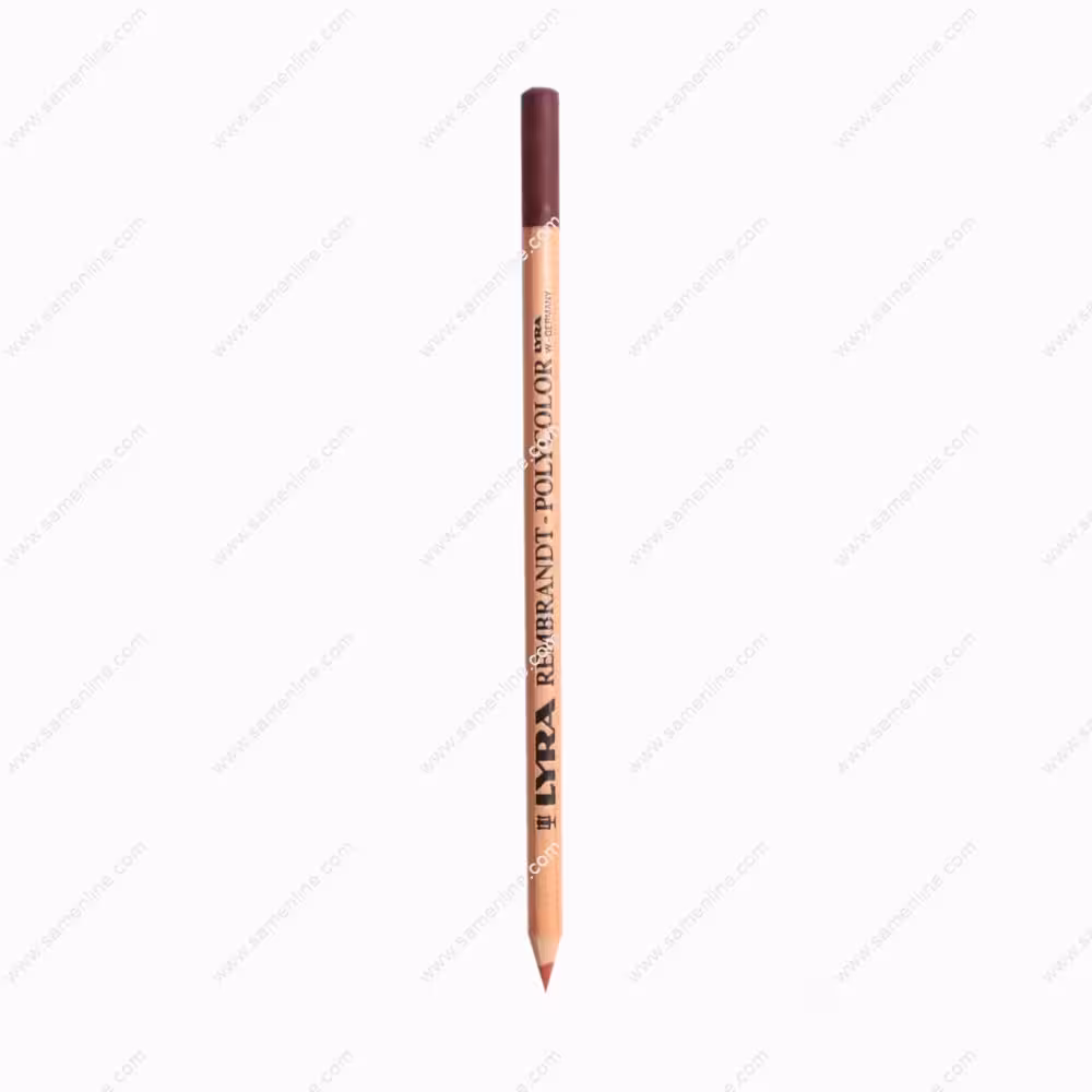 مداد رنگی تک رنگ لیرا مدل پلی کالر رنگ Venetian Red 600-90
