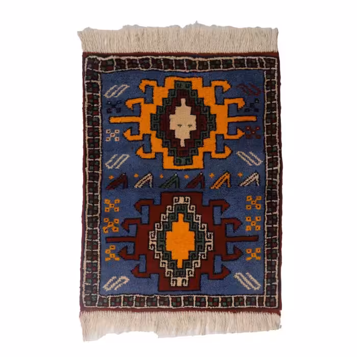 فرش دستباف نیم متری مدل خراسان کد 4020621