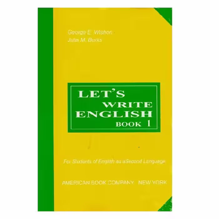 کتاب Lets Write English 1